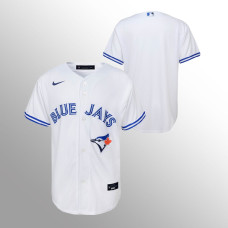 Youth Toronto Blue Jays Replica White Home Jersey
