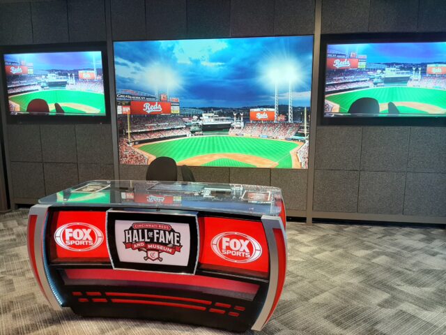 Cincinnati Reds Hall of Fame Announcer Booth