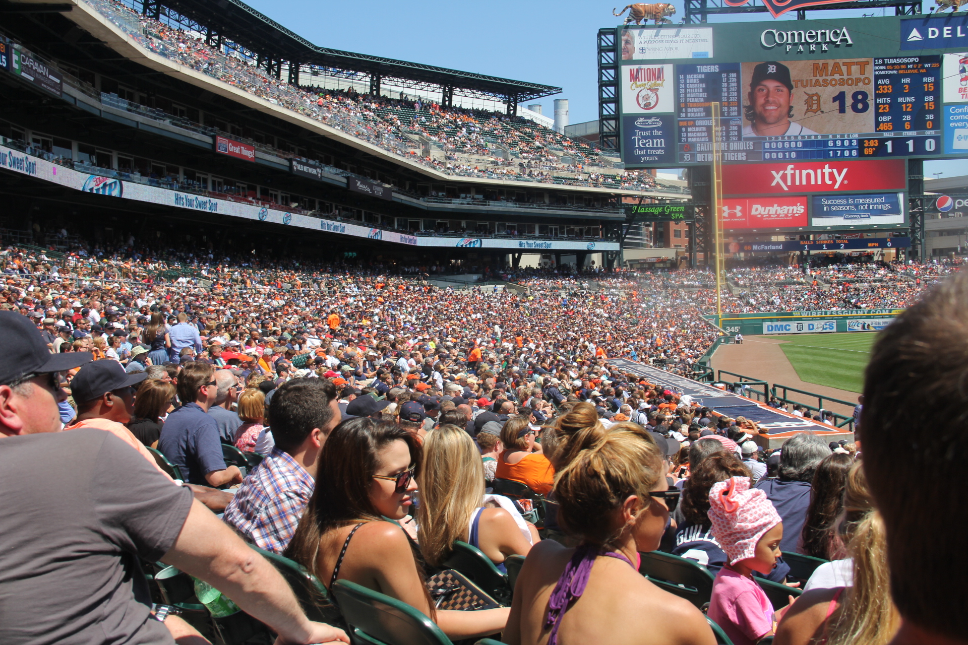 Detroit Tigers Home Stadium, Comerica Park (11120982933)