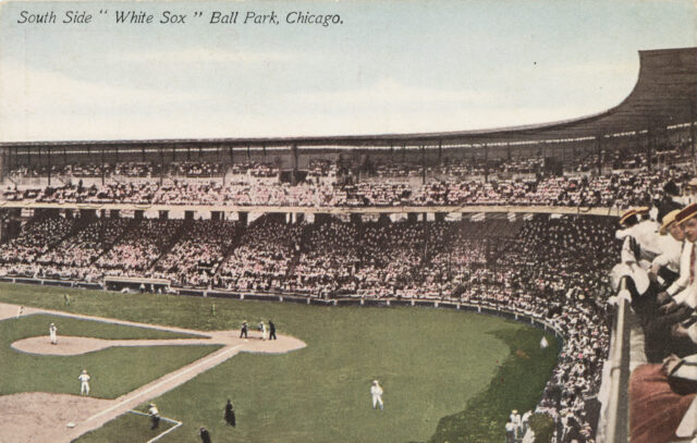 South Side Park, home of the White Sox, Chicago, Illinois, circa 1907 1913