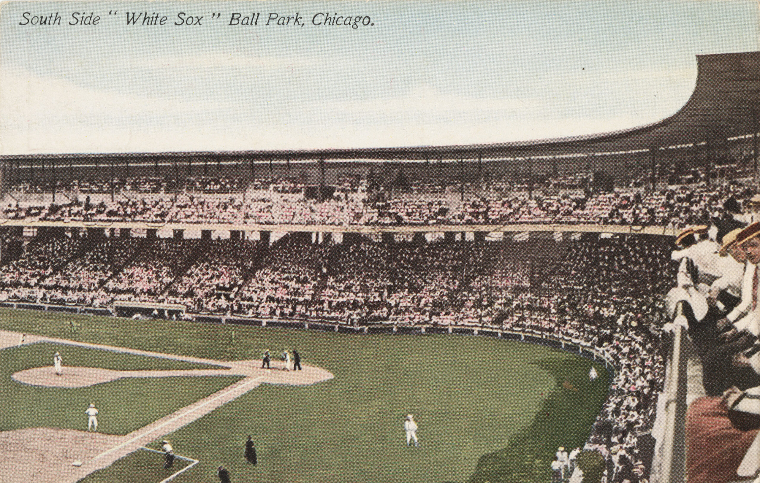 South Side Park, home of the White Sox, Chicago, Illinois, circa 1907 1913