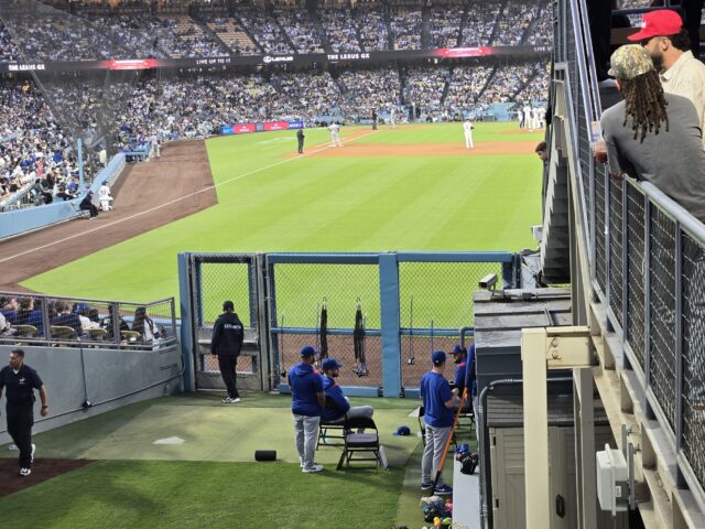 Chicago Cubs Bullpen, Chicago Cubs at Los Angeles Dodgers, (April 12, 2025)
